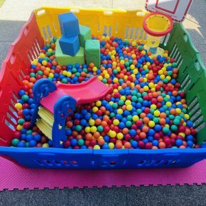 Rainbow Mini Ball Pit 2x2m